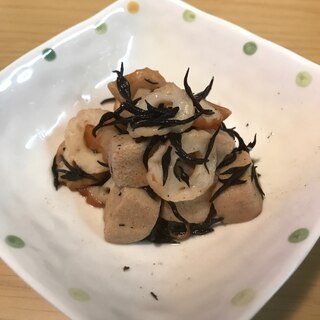 だけレシピ！高野ひじきちくわ煮